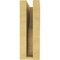 Ekena Millwork 3"W x 6"D x 9"H Classic Greensboro Rough Cedar Woodgrain TimberThane Corbel, Primed Tan CORUR03X06X09GRNRCPR - alternate 5
